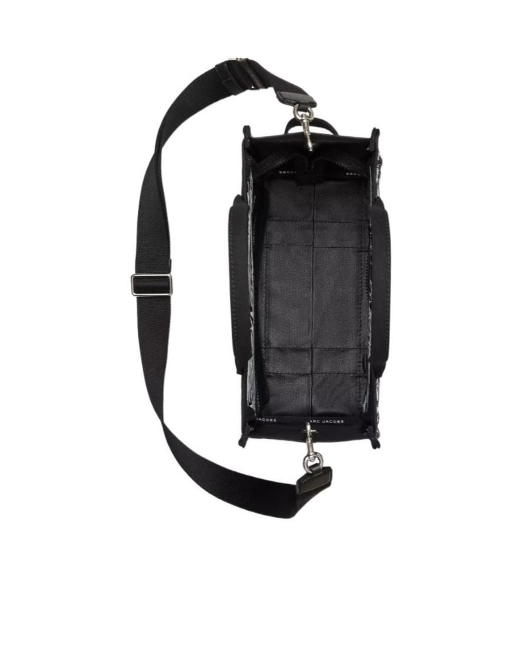 Marc Jacobs Black The Medium Printed Tote Bag
