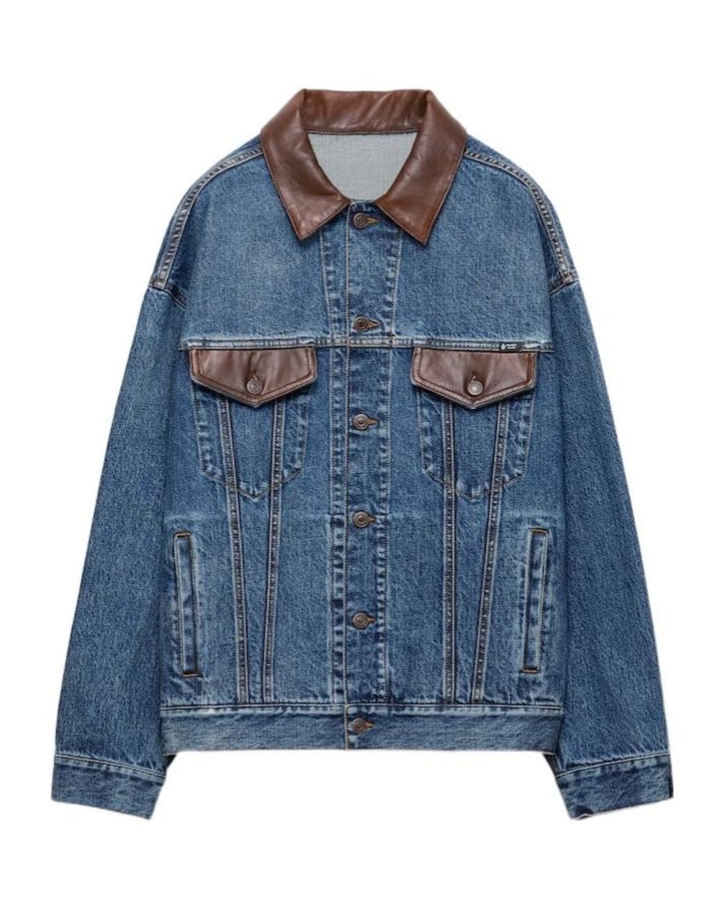 Prada Blue Denim Jacket for men