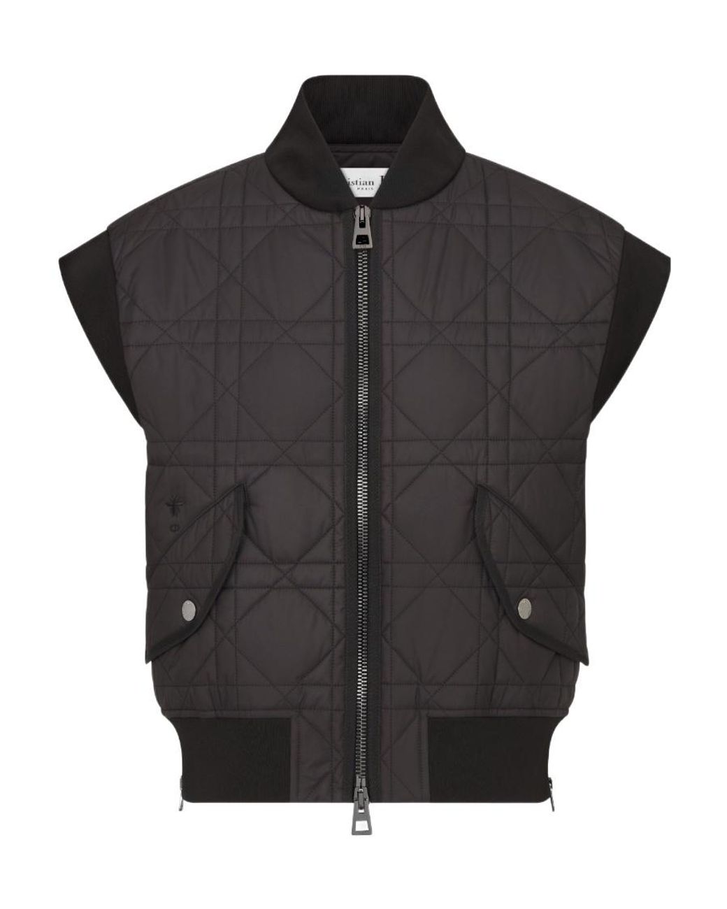 Dior Black Macrocannage Vest
