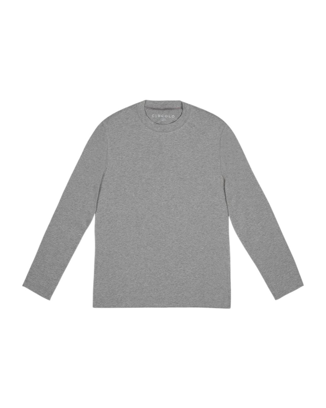 Circolo 1901 Gray Jersey T-Shirt for men