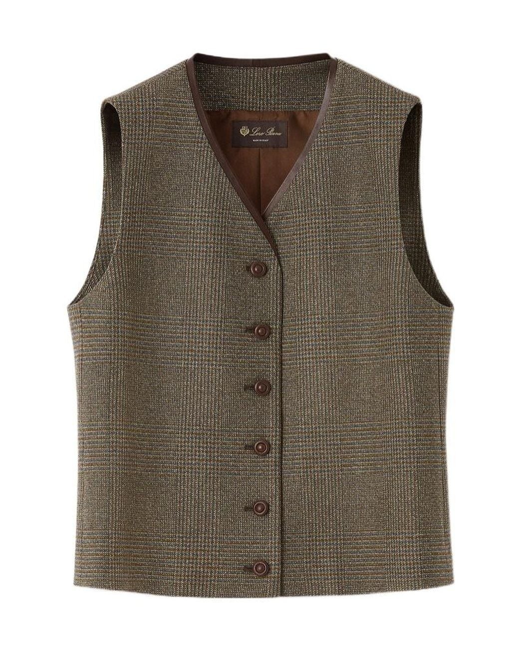 Loro Piana Green Nubuk Vest
