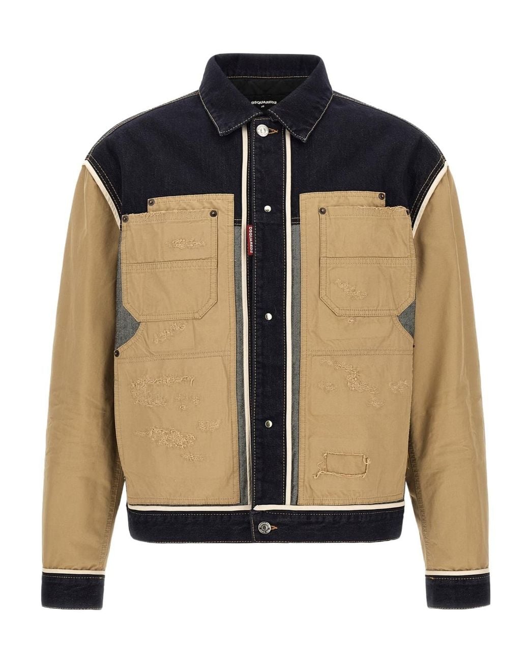 DSquared² Blue Denim Jackets for men