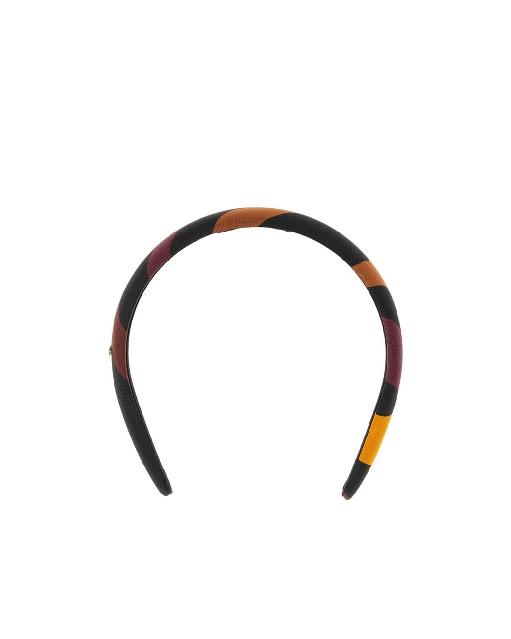 Emilio Pucci Metallic Pucci Marmo Pattern Headband
