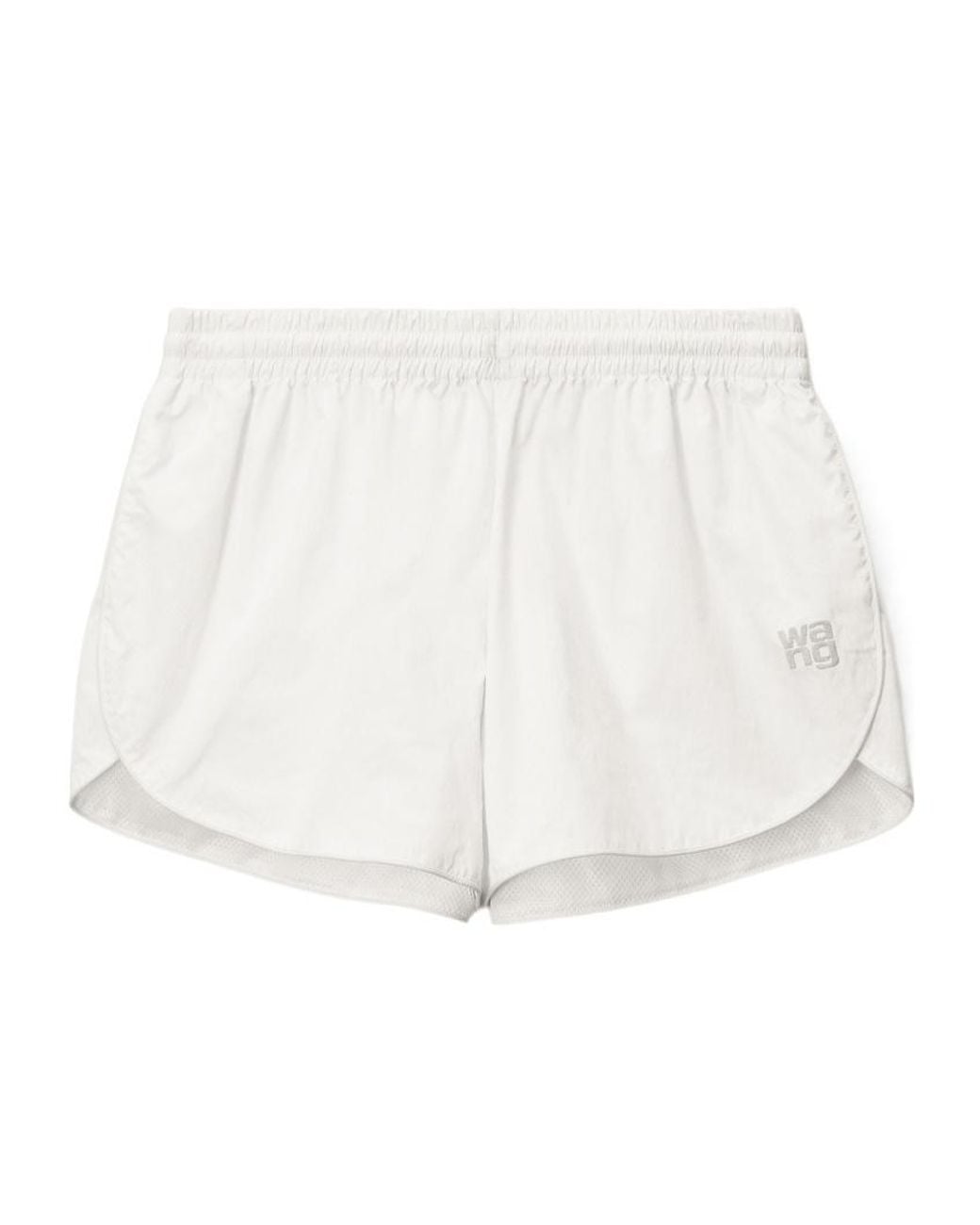Alexander Wang White Marathon Shorts