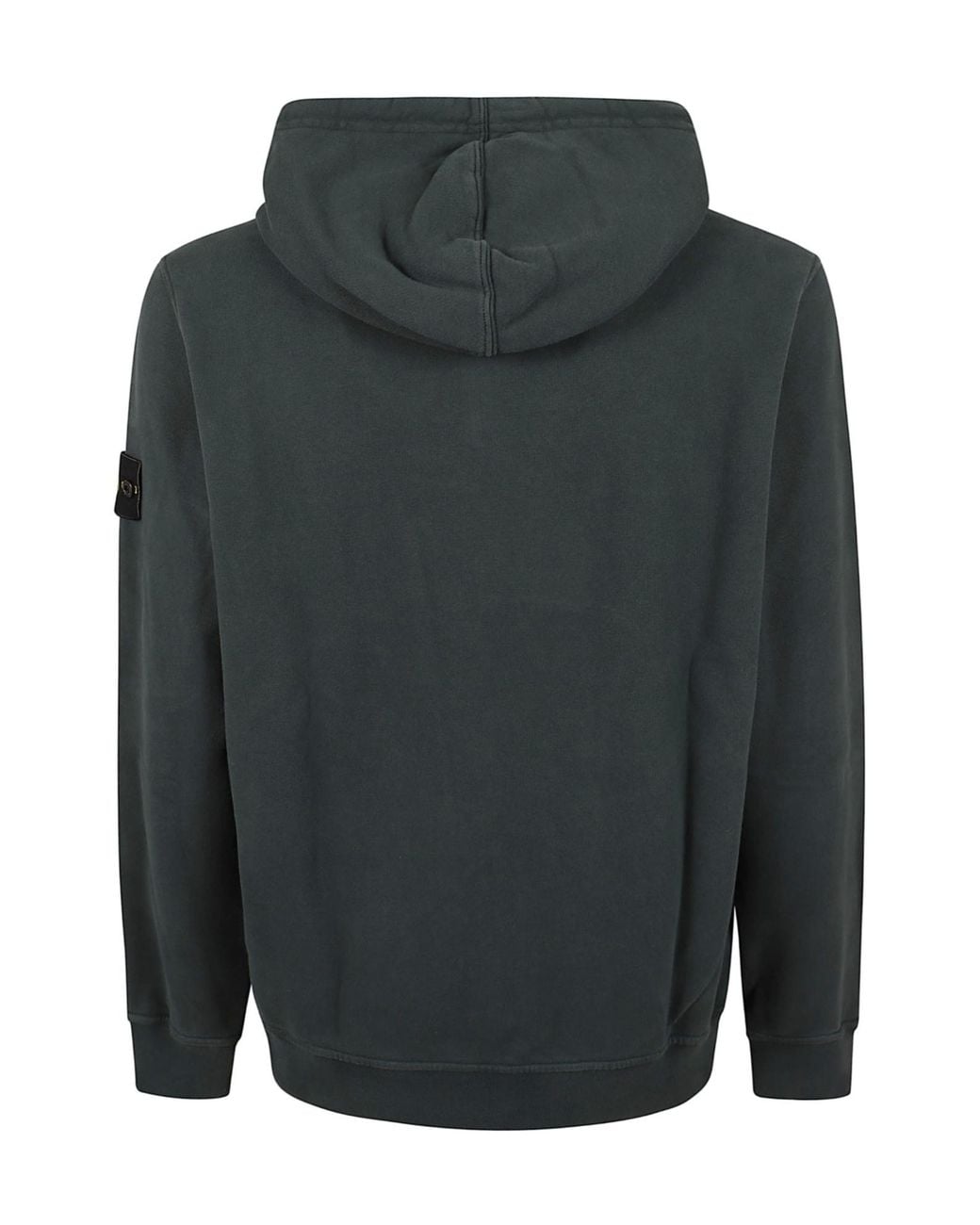 Stone Island Green Hoodie Sweater for men