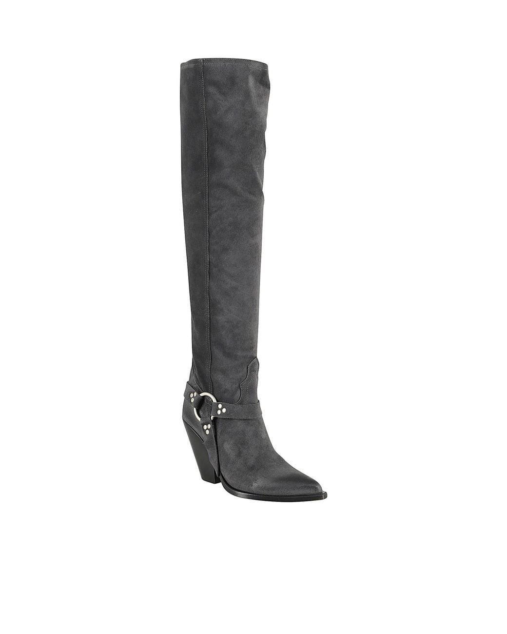 Sonora Boots Black Thick-Heeled Boots