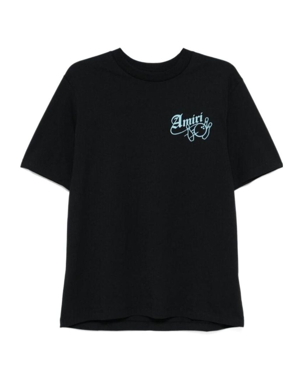 Amiri Black Short-Sleeved T-Shirt for men