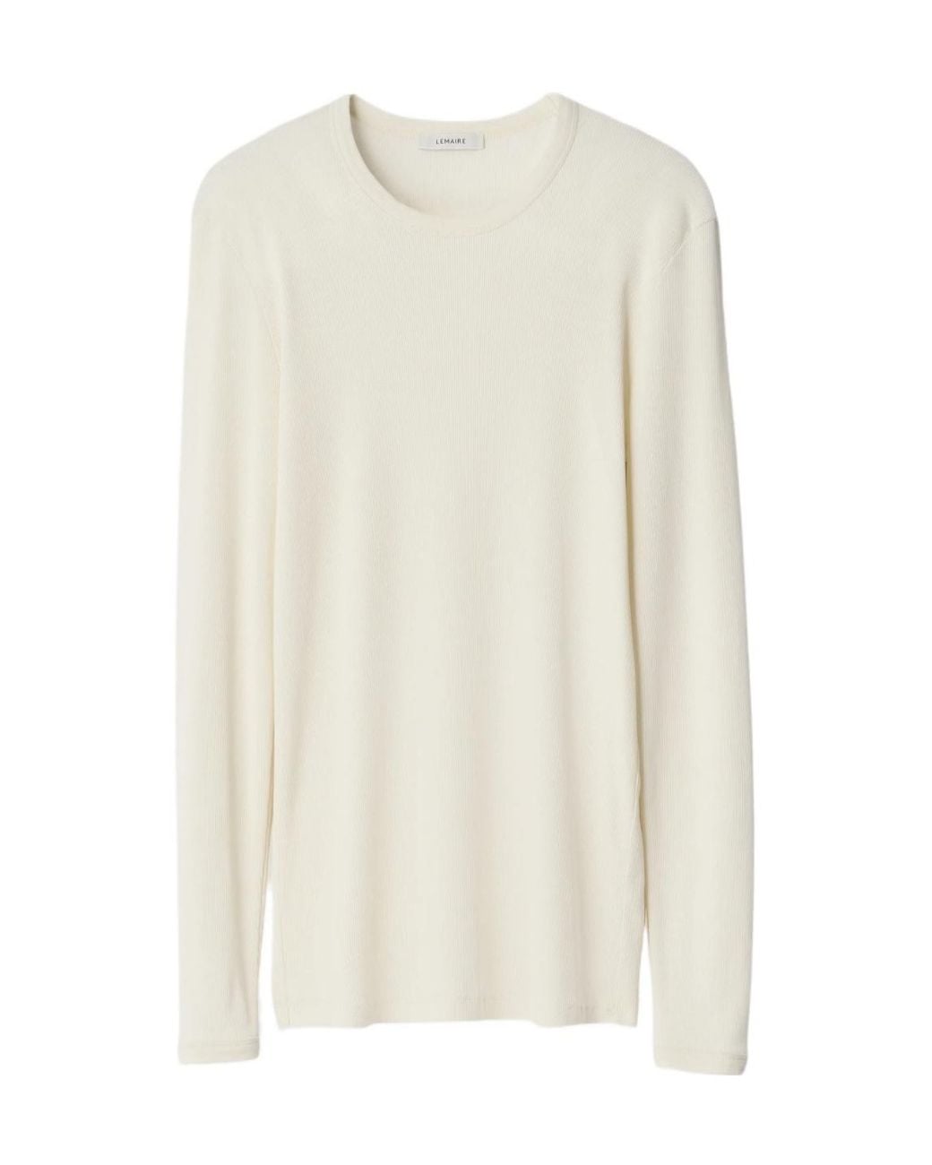 Lemaire White Long-Sleeve Top for men