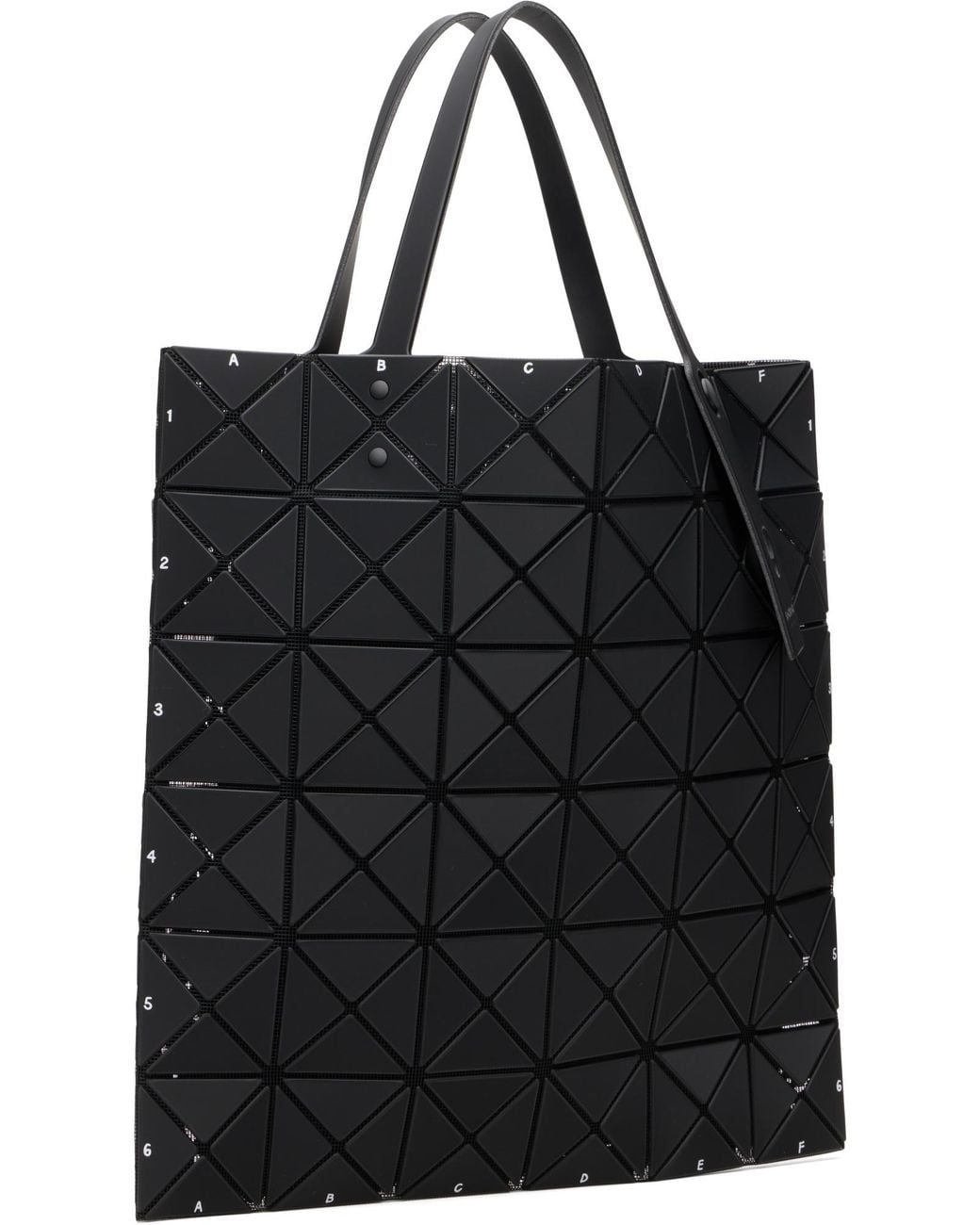 Issey Miyake Black Map Tote Bag