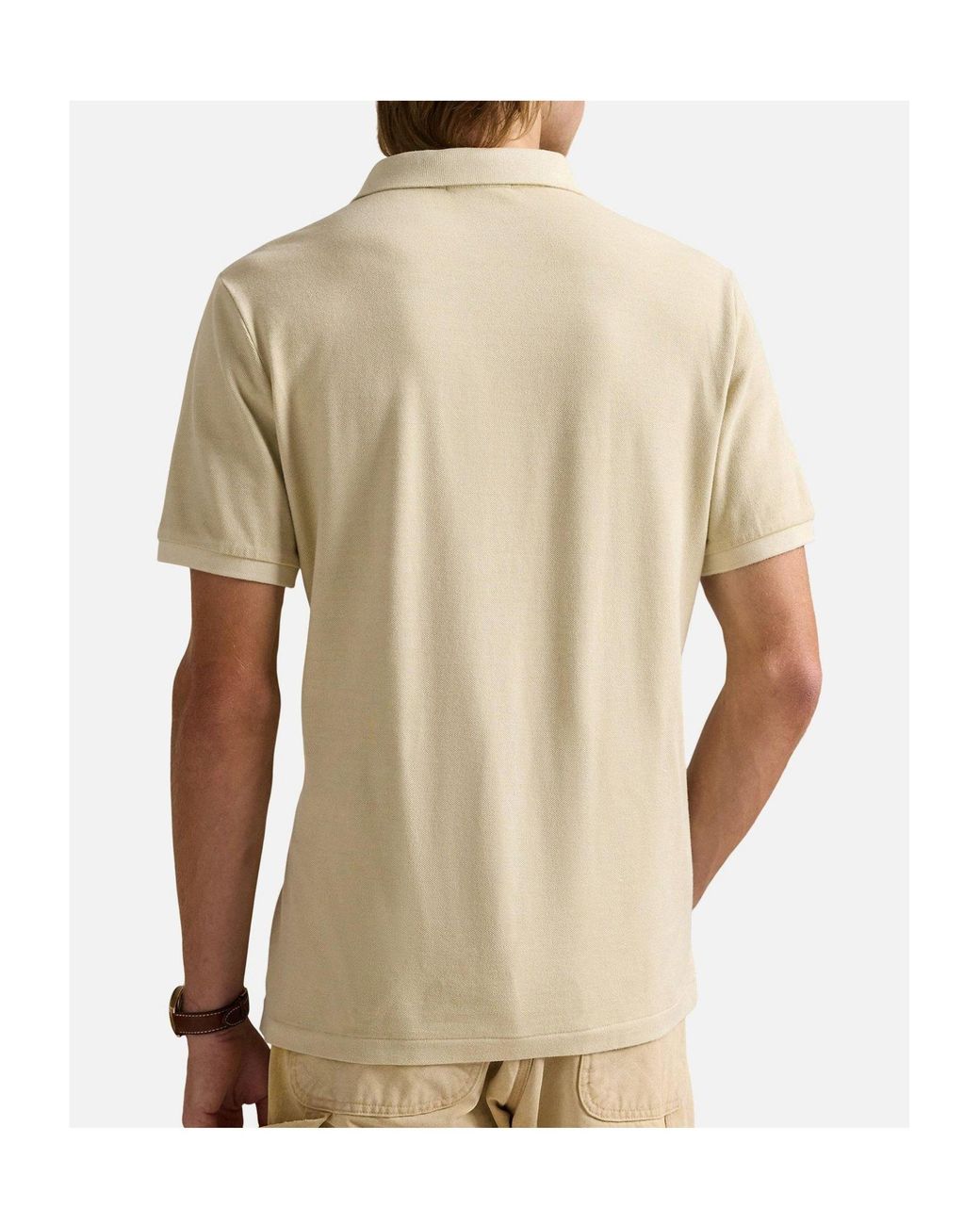 Ralph Lauren Natural Shortsleeve Polo for men