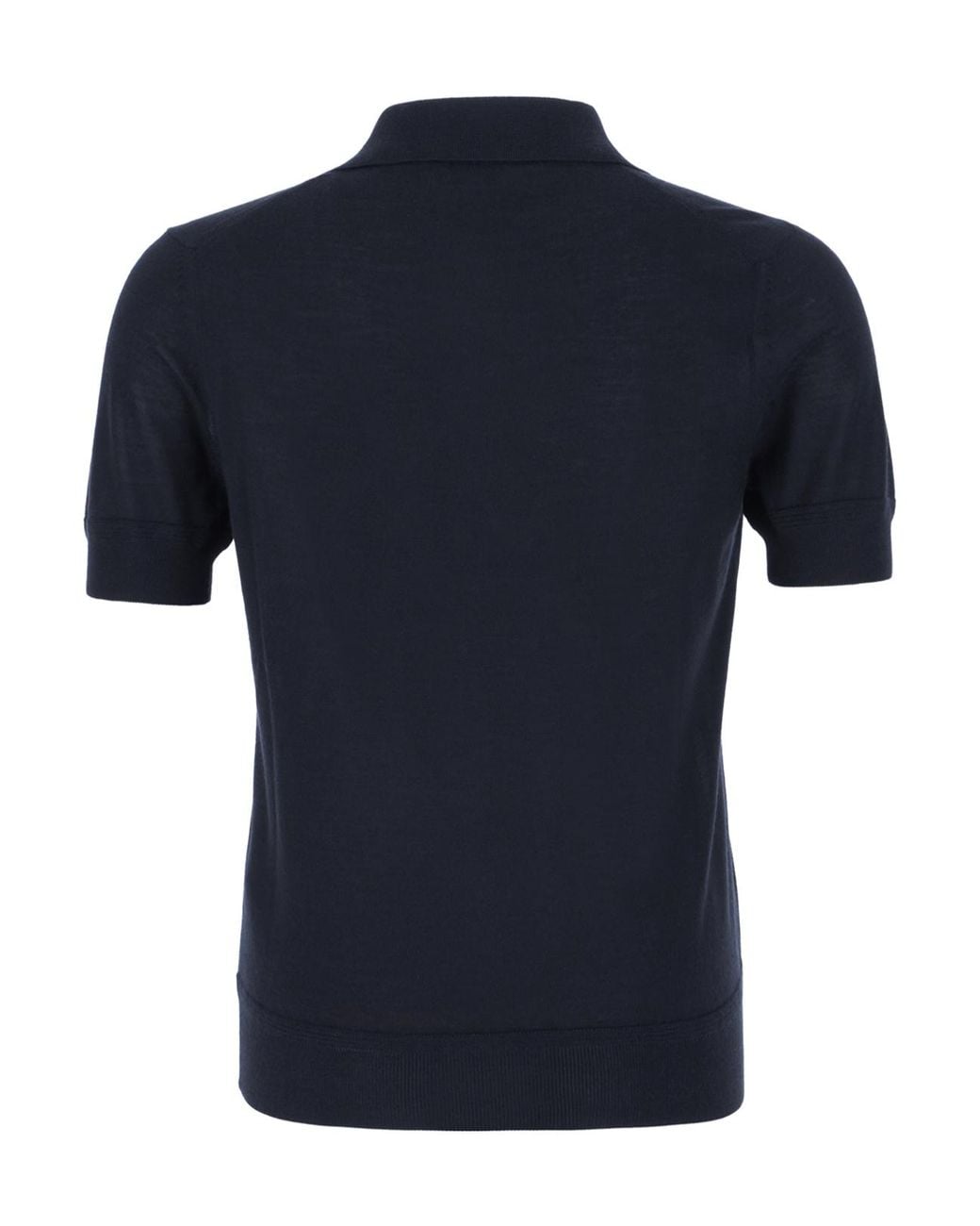 Tom Ford Blue Button Polo for men