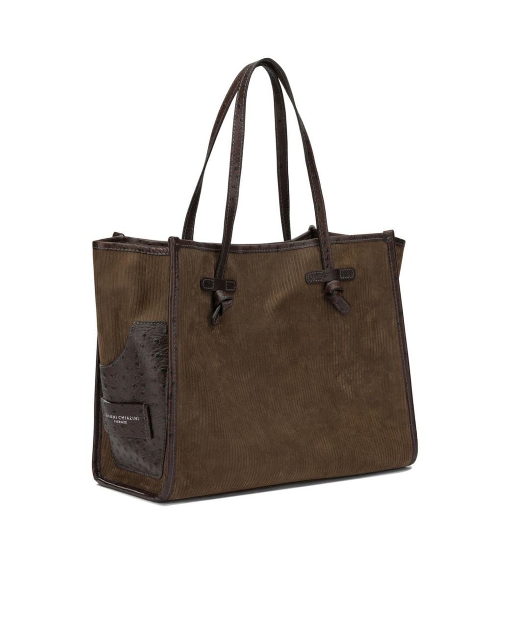 Gianni Chiarini Brown Top-Handle Handbag