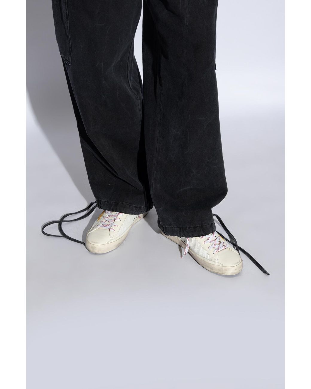 Golden Goose Deluxe Brand White Sneakers for men