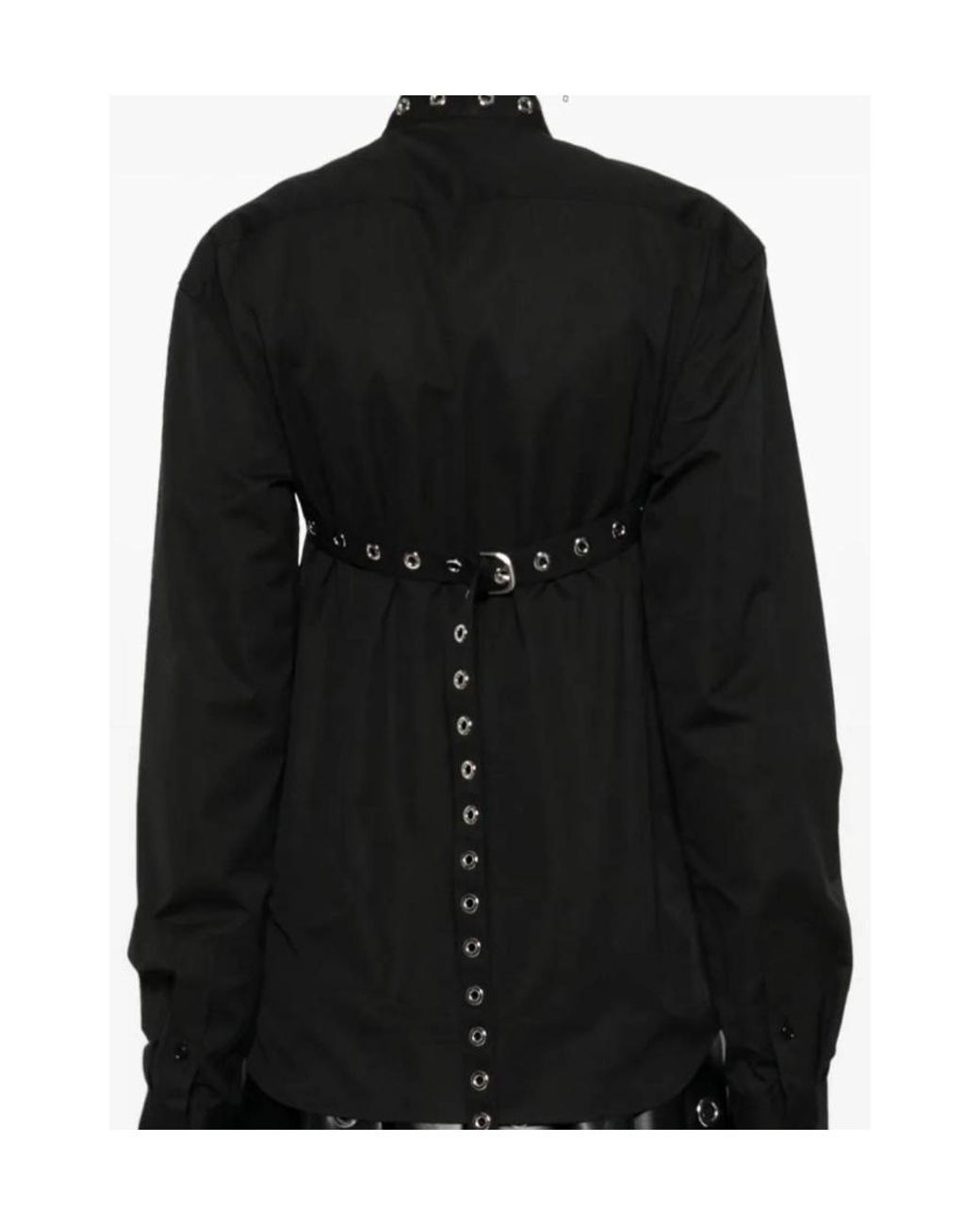 Off-White c/o Virgil Abloh Black Buttoned Long-Sleeved Shirt