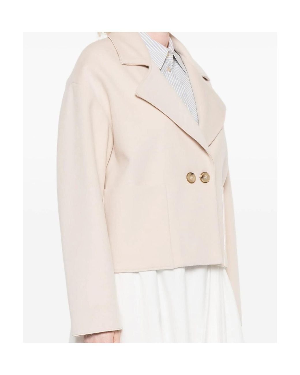 Forte_forte Natural Long-Sleeved Casual Jacket