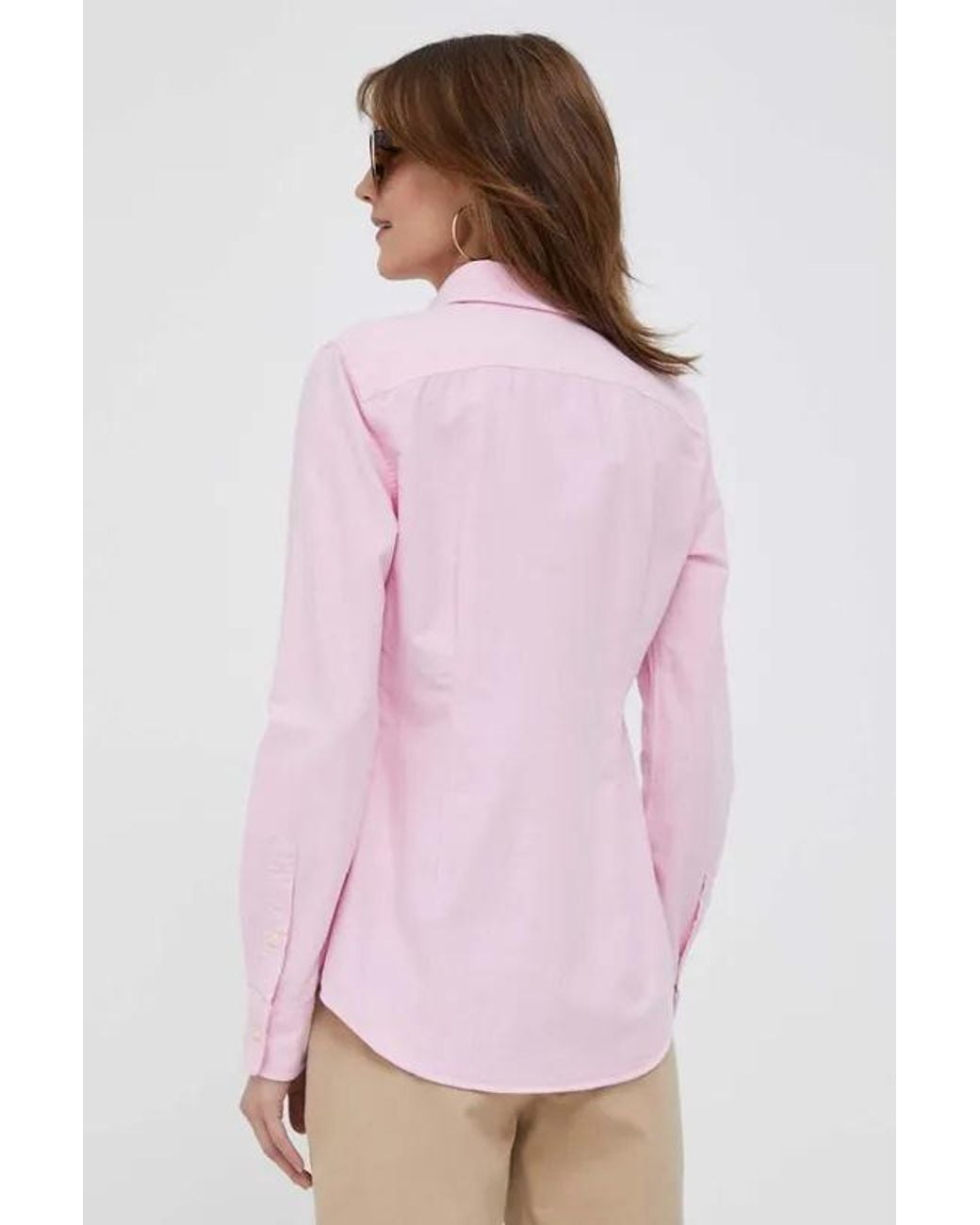 Polo Ralph Lauren Pink Buttoned Long-Sleeve Shirt