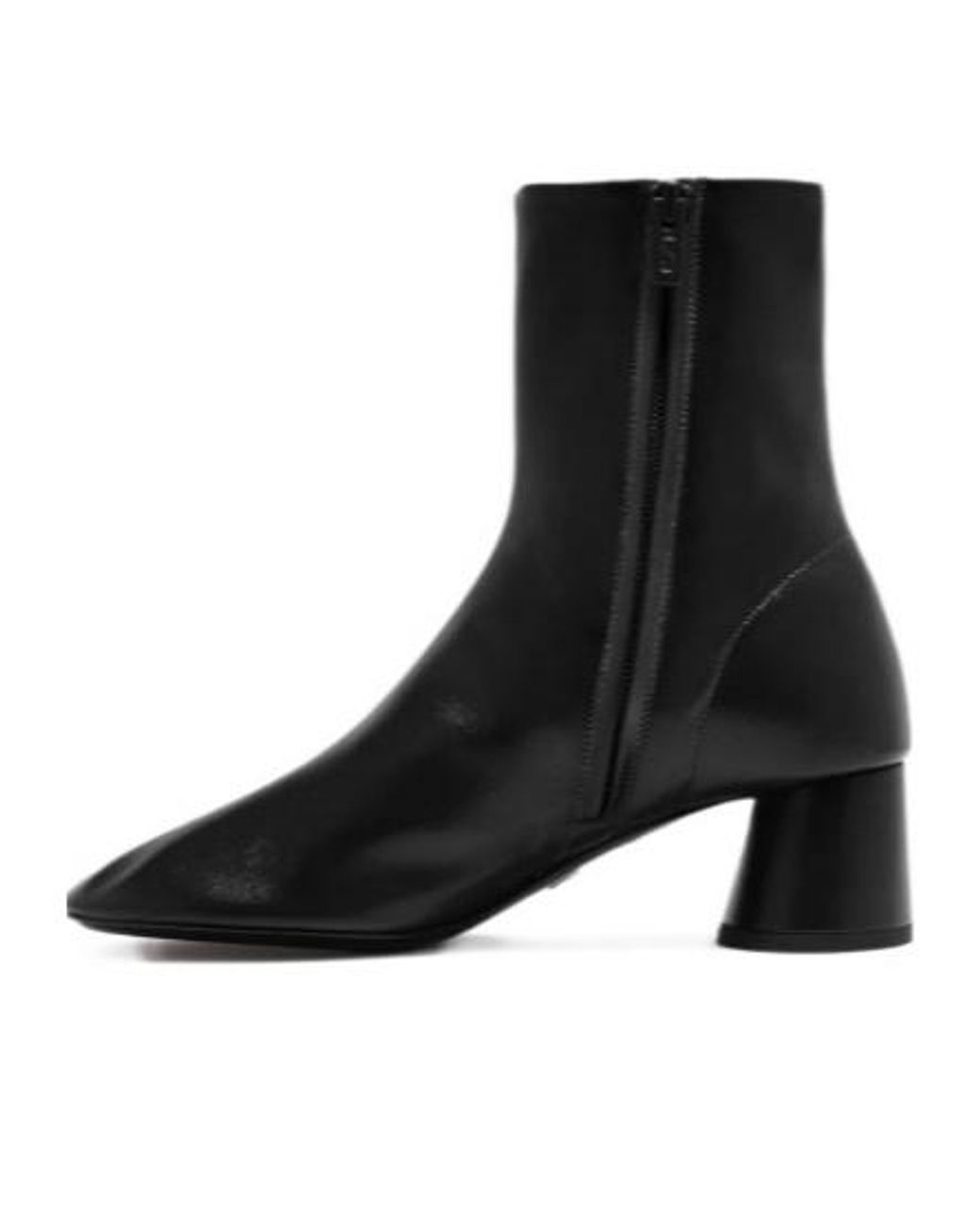 Proenza Schouler Black Glove Leather Ankle Boots