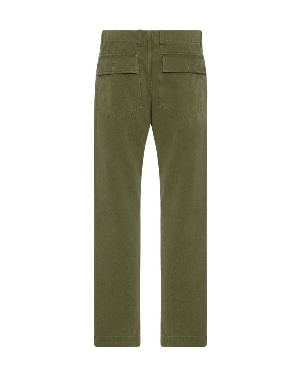 The Row Green Belt Loops Slacks for men