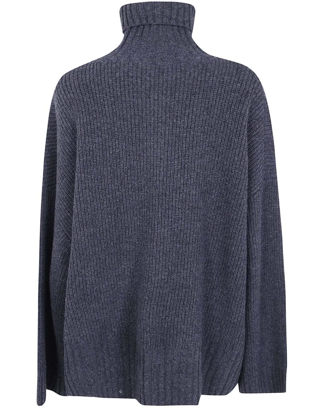 Frankie Shop Blue Veda Oversized Zip-Up Cardigan