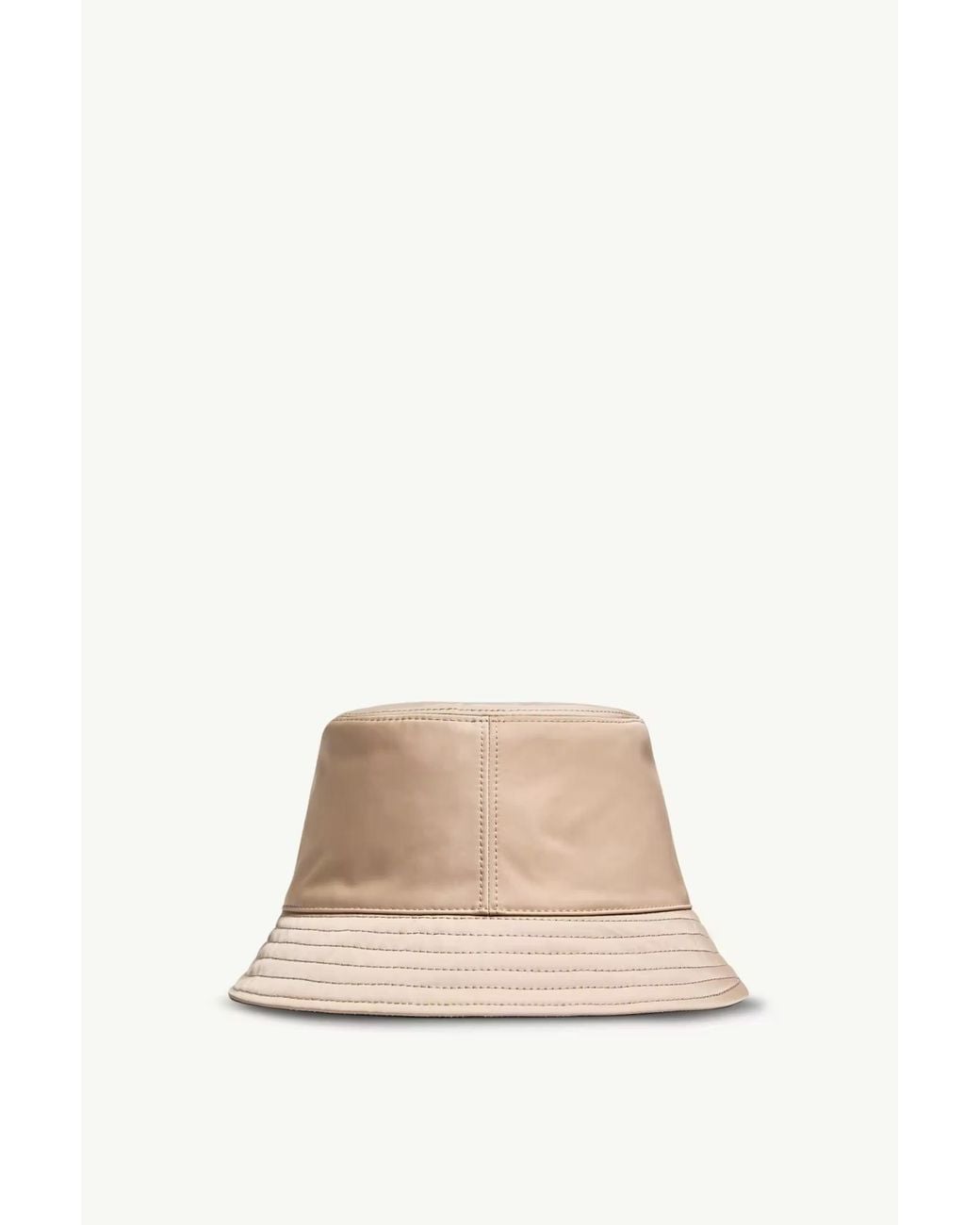 Moncler Natural Logo Patch Reversible Bucket Hat