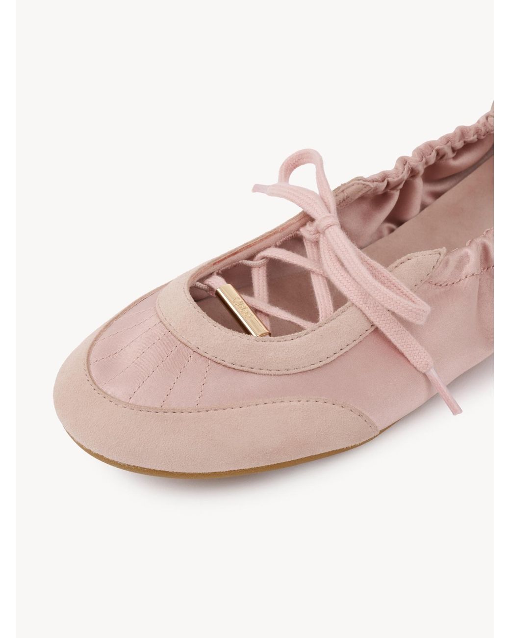 Chloé Pink Kick Ballerina Sneaker