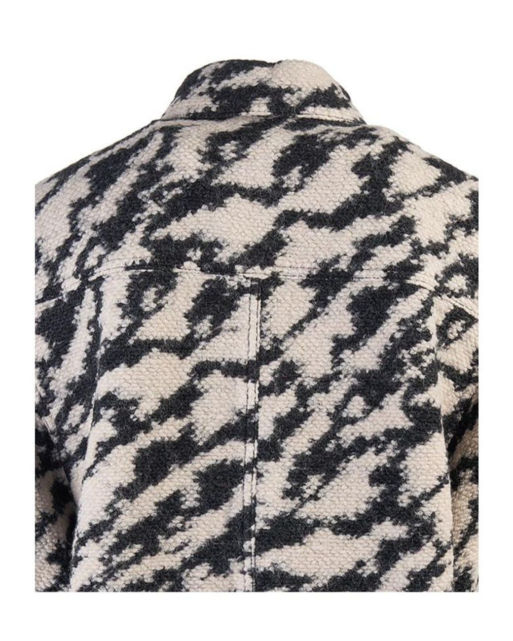 Isabel Marant Black Isabel Marant Étoile Harveli Button-Up Overshirt