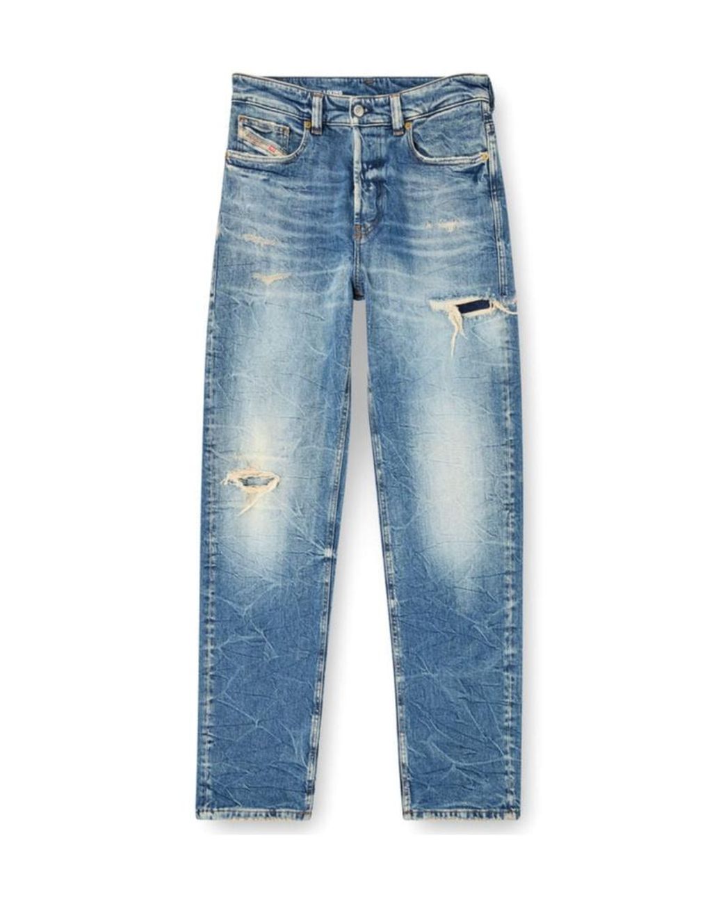 DIESEL Blue 1988 D-Ark Distressed L32 Jeans