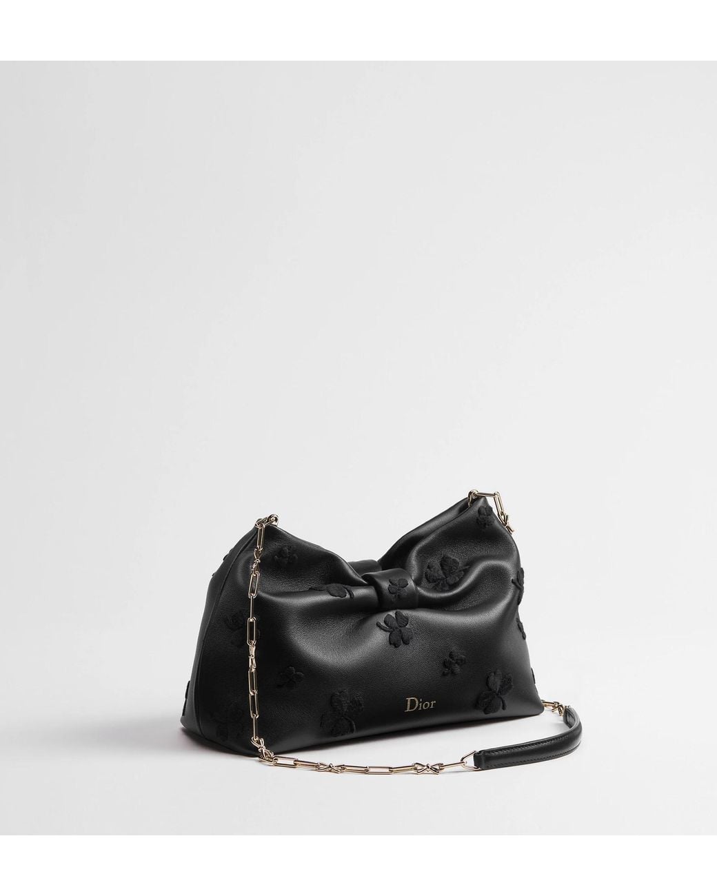 Dior Black Small Bow Bag
