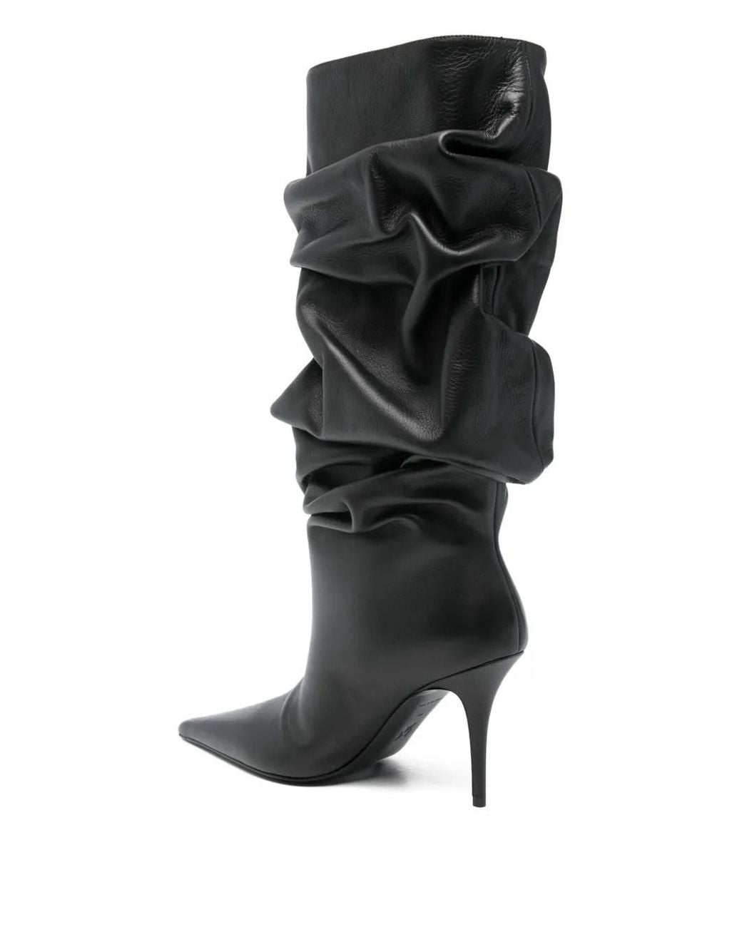 AMINA MUADDI Black Anok Heeled Ankle Boots