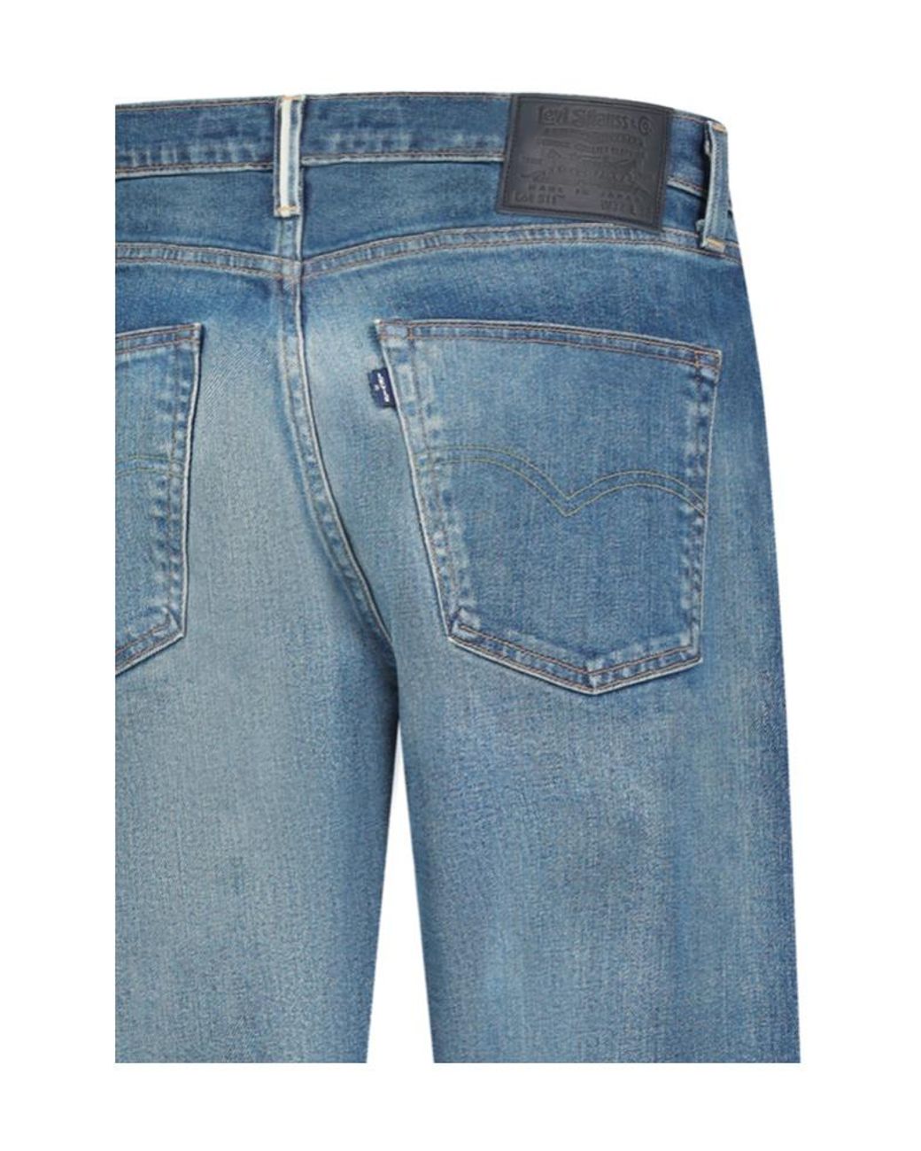 Levi's Blue Straight-Leg Jeans for men
