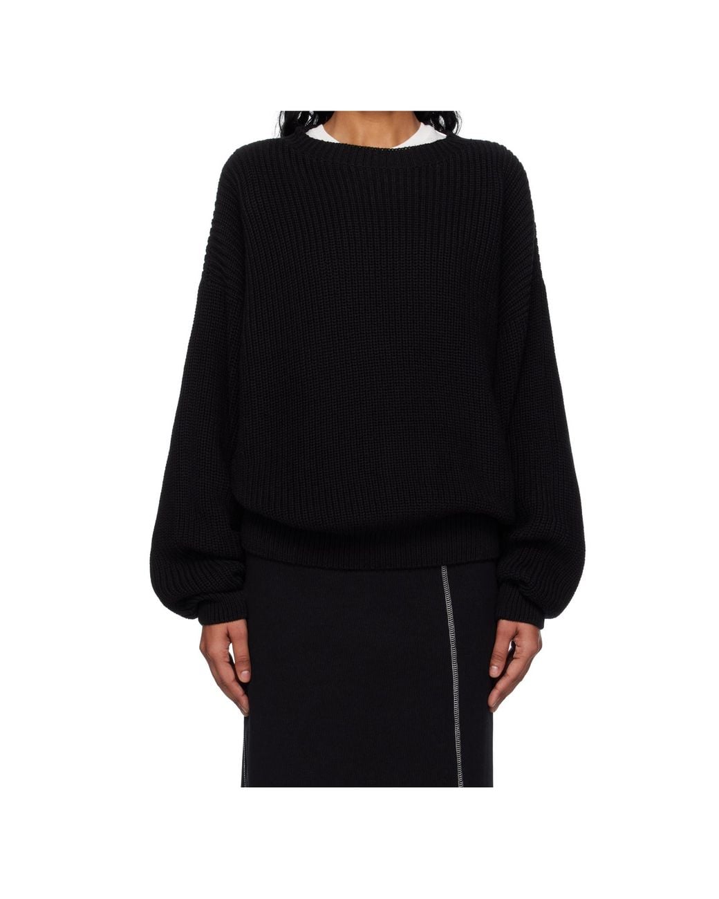 Baserange Black Mea Sweater