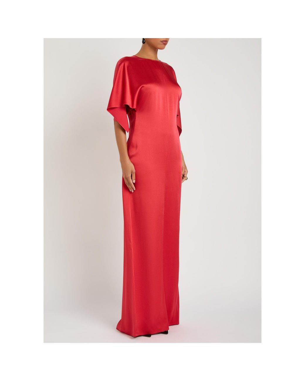 Stella McCartney Red Crew Neck Dress