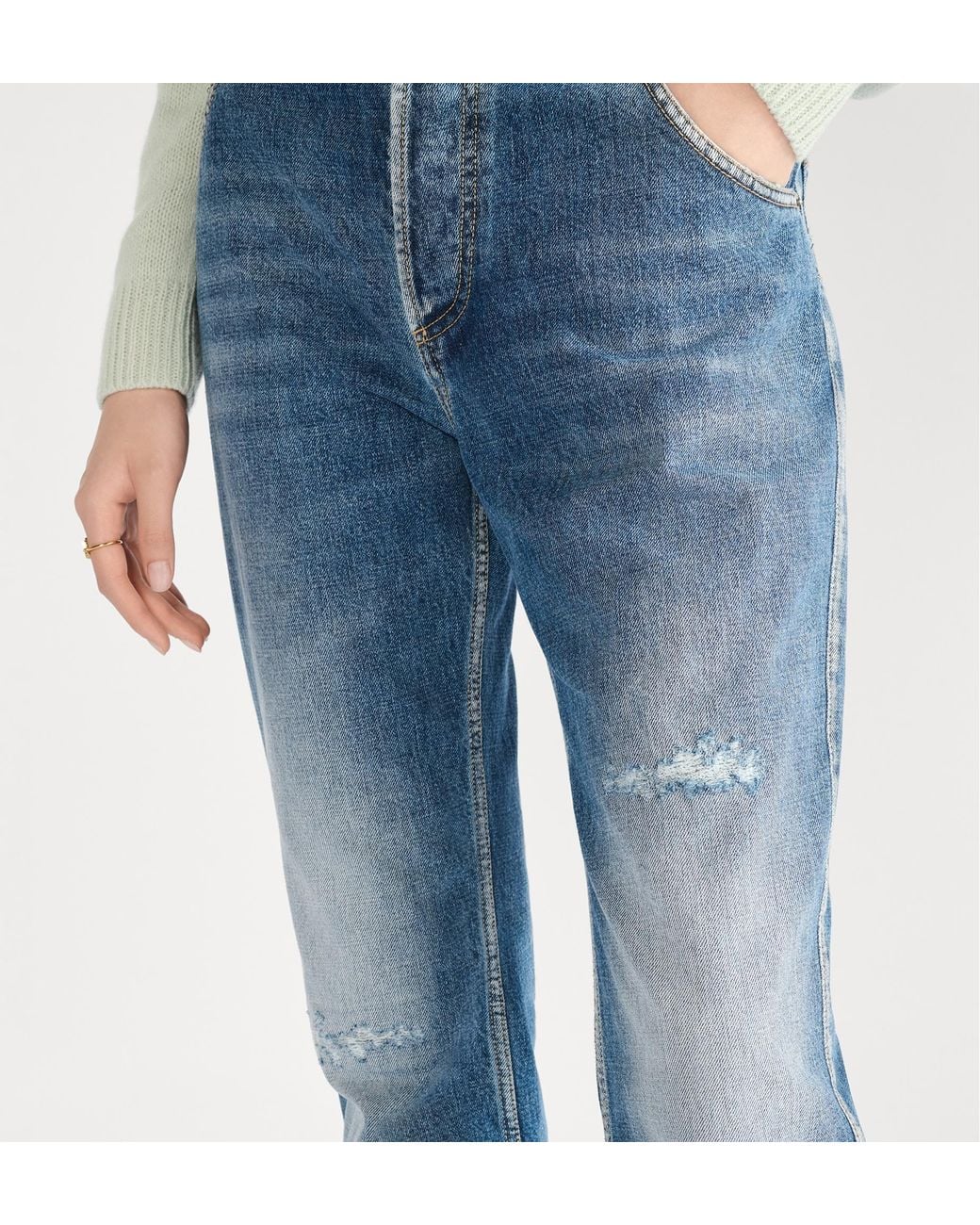 Dior Blue Regular-Fit Jeans