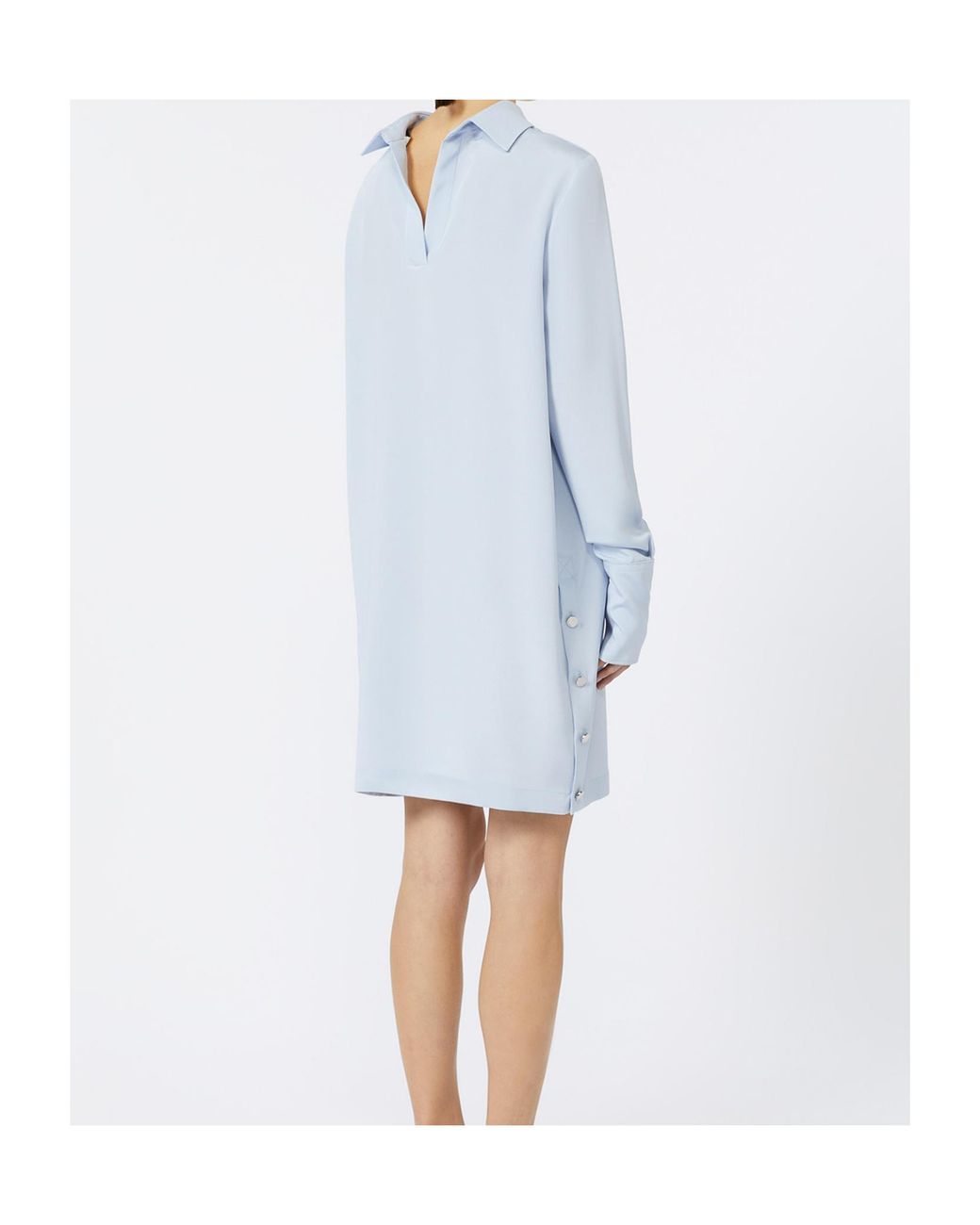 Sportmax Blue Silk Tunic