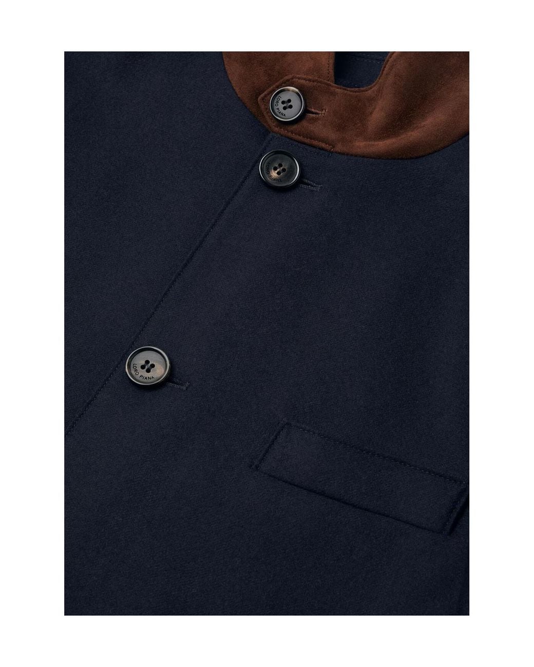 Loro Piana Blue Roadster Mini Jacket