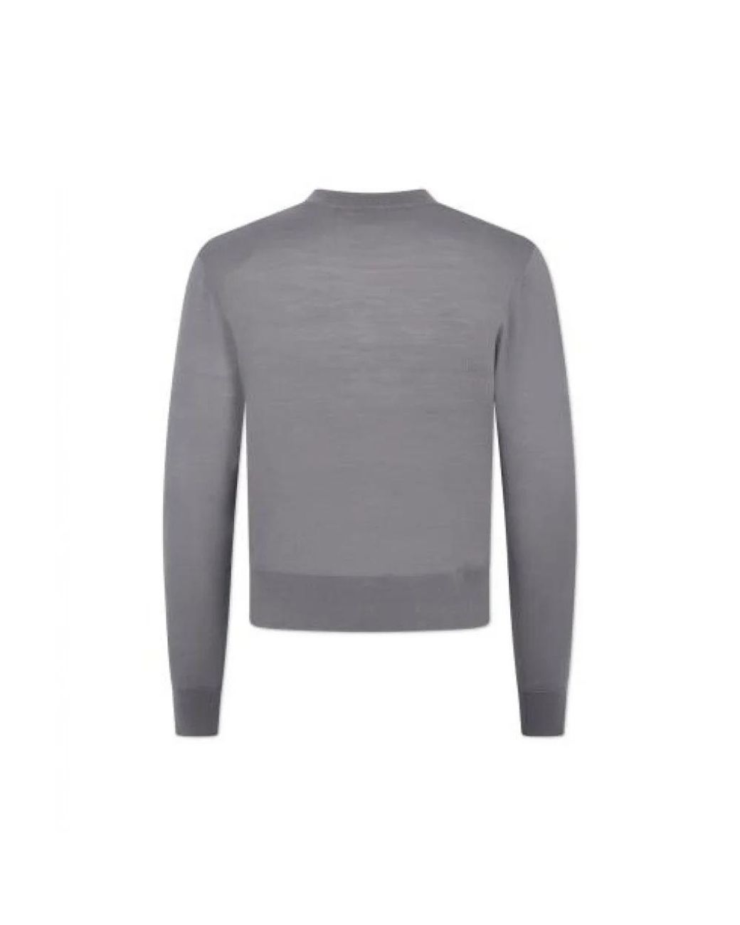 DSquared² Gray Long-Sleeved Knitwear for men