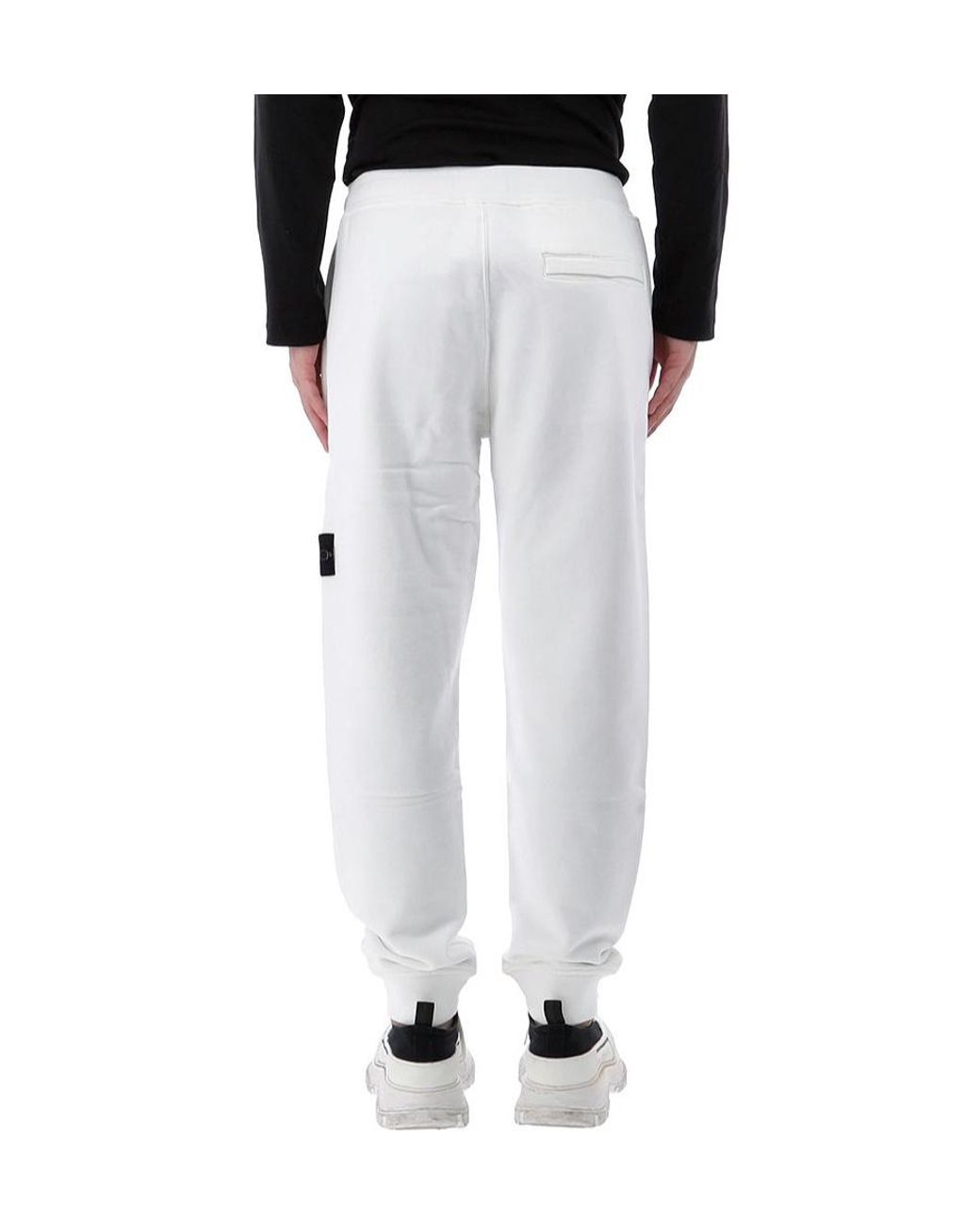 Stone Island Multicolor Patch Jogger Pants for men