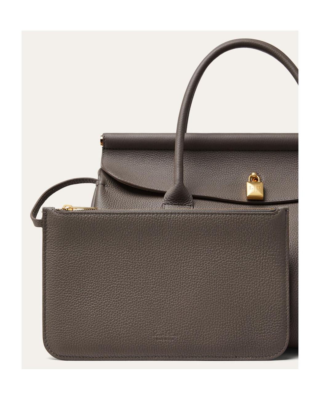 Loro Piana Brown Loom Bag L32
