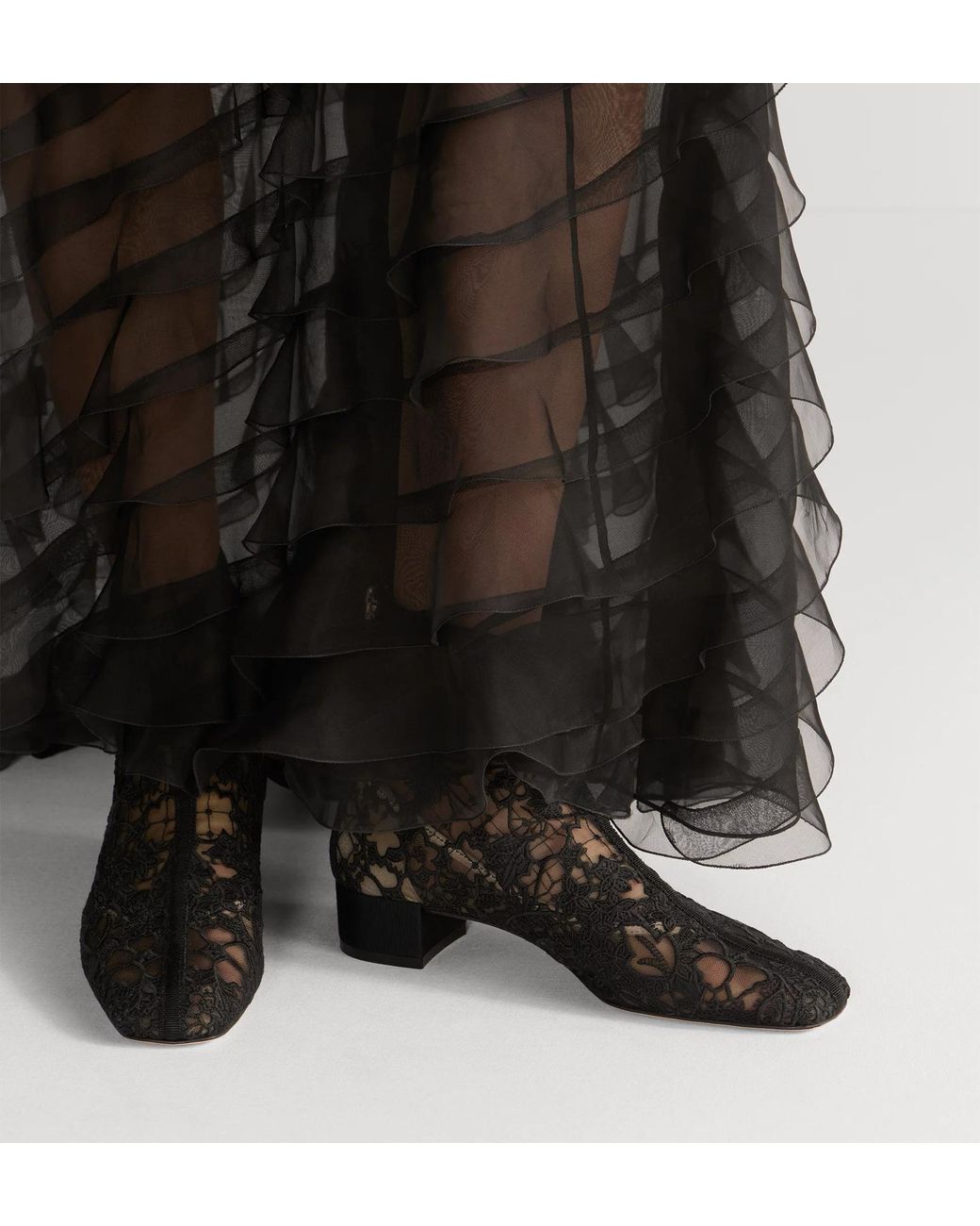 Dior Black Naughtily-D Heeled Ankle Boot