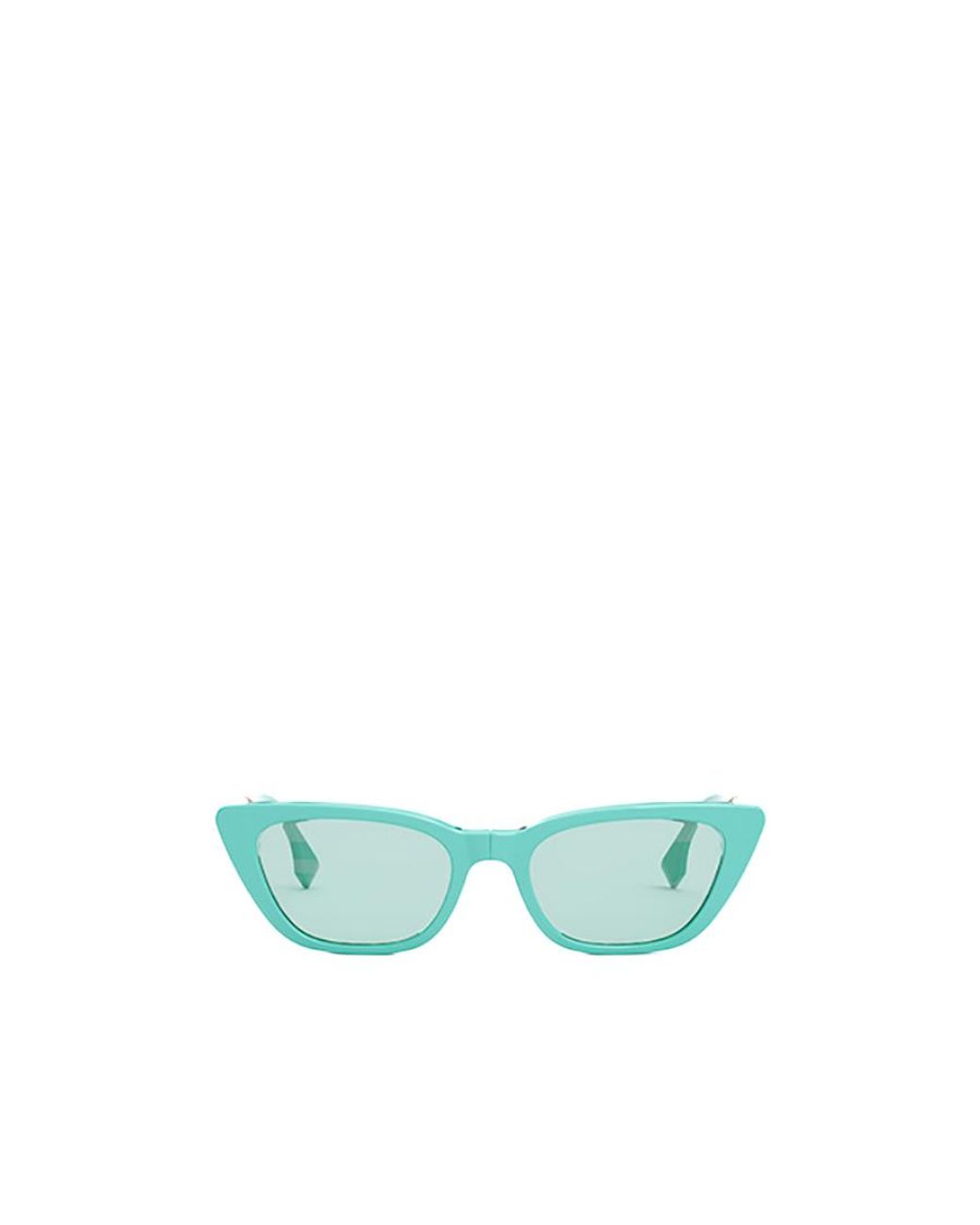 Fendi Blue Eyewear Cat-Eye Sunglasses