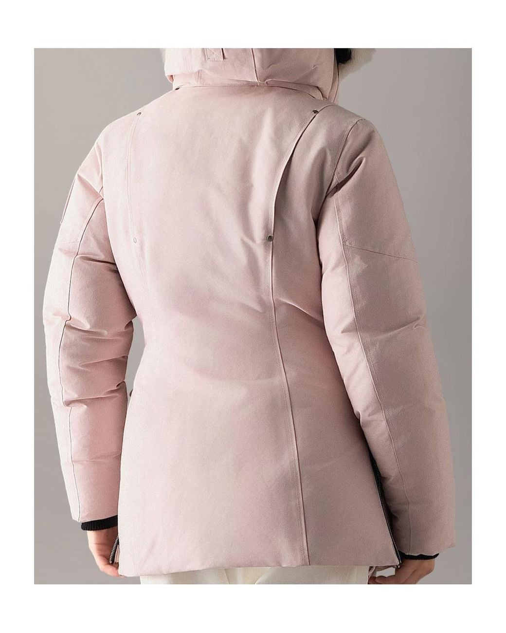 Moose Knuckles Pink Original 3Q Down Jacket