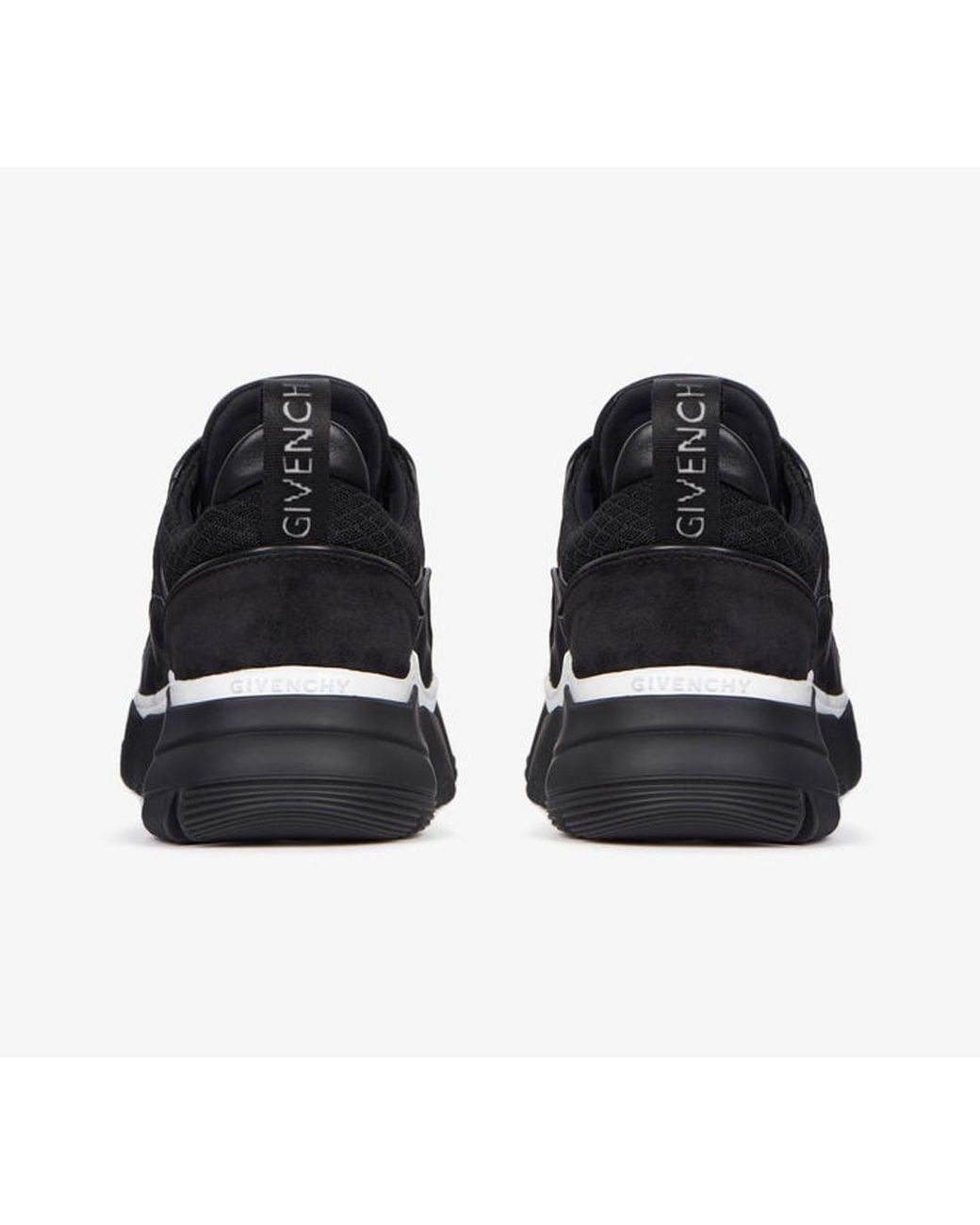 Givenchy Black Jaw Chunky Low-Top Sneakers