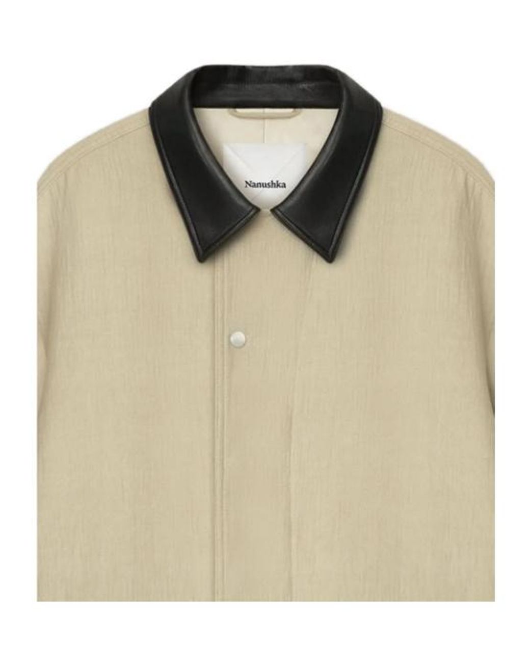 Nanushka Natural Melesio Jacket