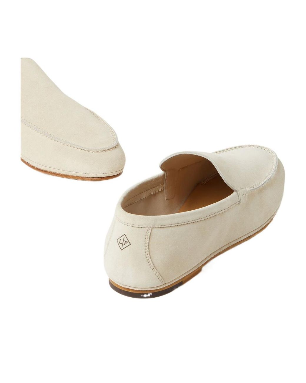 Loro Piana White Summer Anton Walk Loafer for men