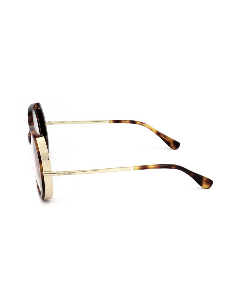 Max Mara Multicolor Geometric Frame Glasses