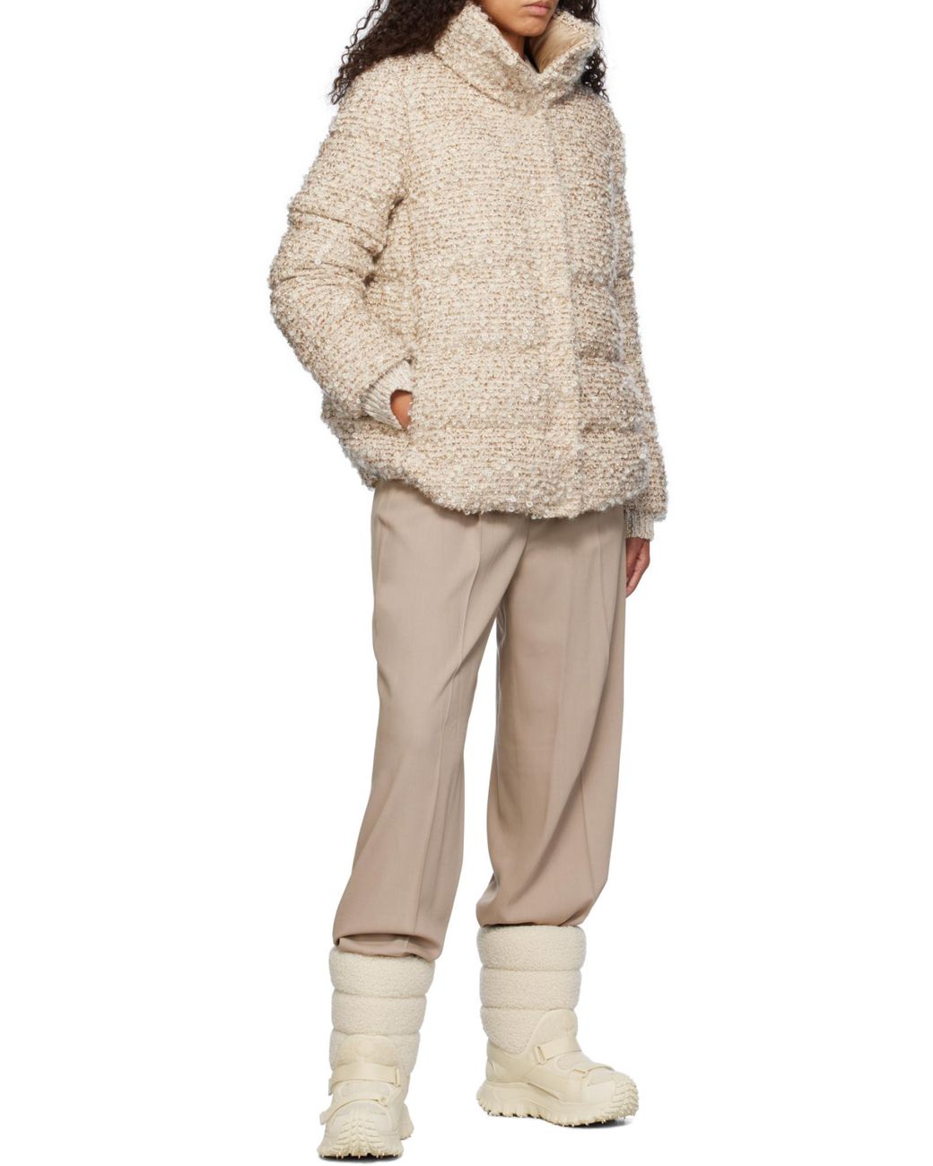 Moncler Natural Trailgrip Chalet Boots