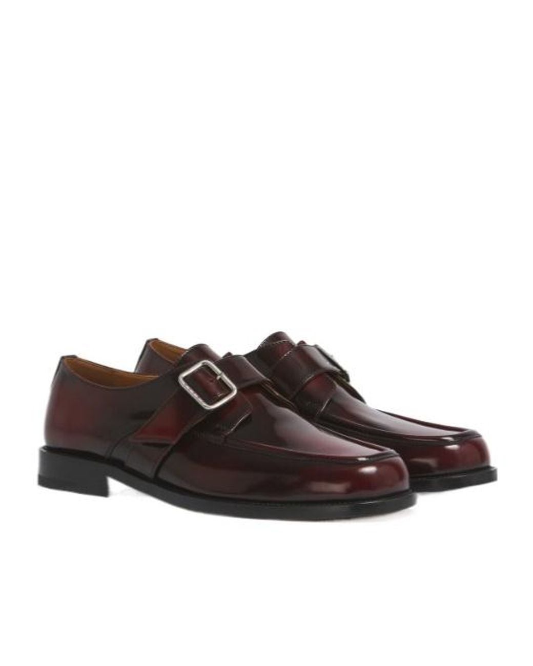 Marni Brown Bambi Buckle Shoes for men