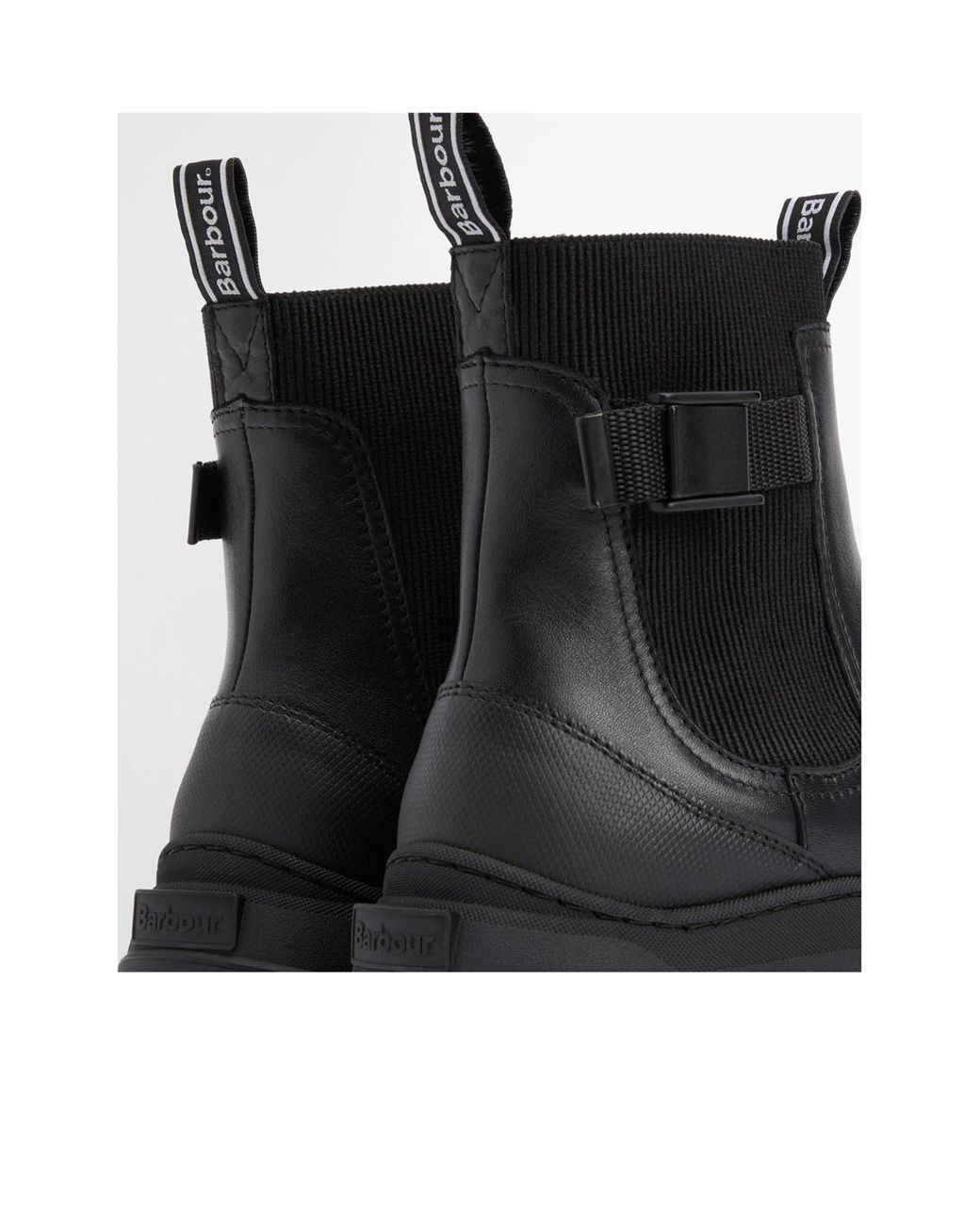 Barbour Black Chelsea Ankle Boots