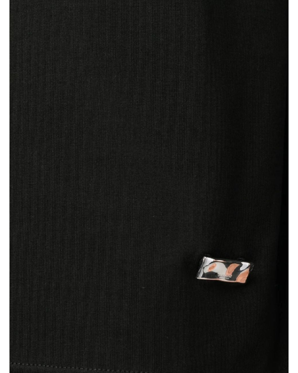 Jil Sander Black Long-Sleeved Crewneck T-Shirt for men