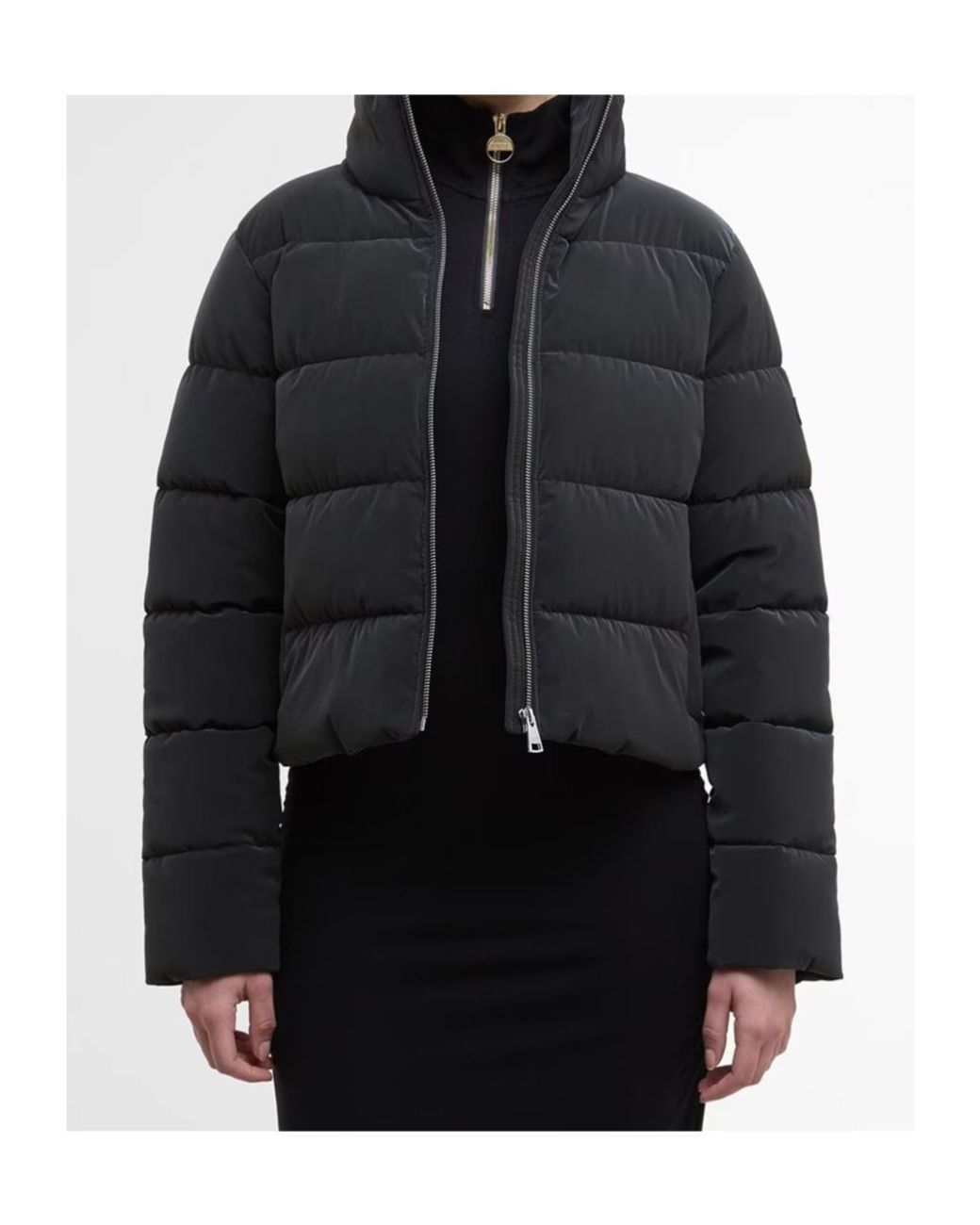 Barbour Black Hudson Cotton Jacket